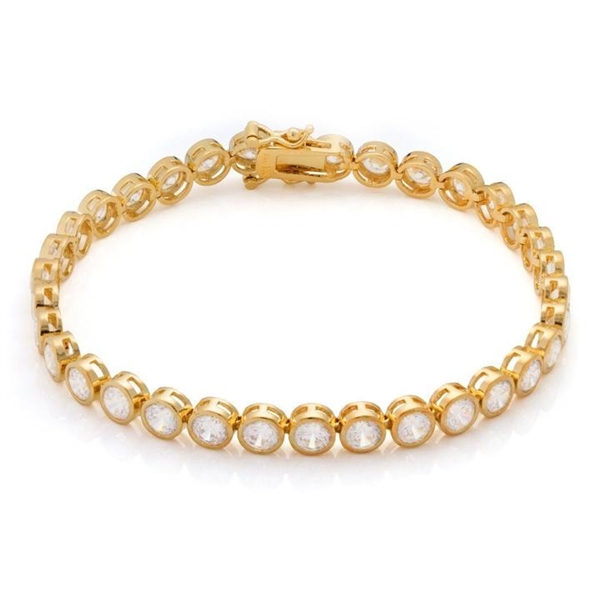 Mini Metal Stacking Bracelet - Gold – Dandelion Jewelry