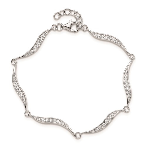 Women's Pave Diamond Flexible Bangle Bracelet in 18k Rose Gold 2.50 ct –  Elie's Fine Jewelry