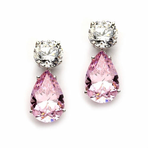 Buy THE PLATINUM DIAMOND STUDDED DROP EARRINGS Online. – Odette